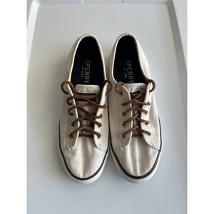 Sperry Off White Sneakers Womens 7.5